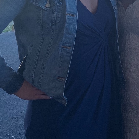 Navy Blue Bridesmaid Gown 💙 - Picture 5 of 5